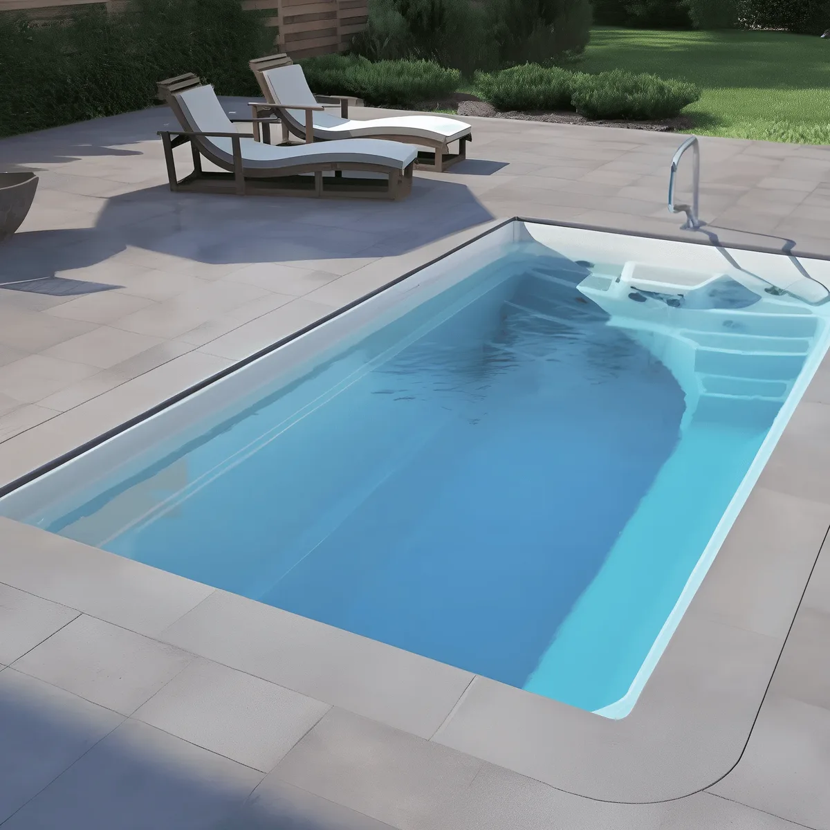 Композитный бассейн Laguna 5 — вид сверху в Ейске